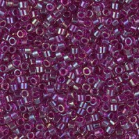 Miyuki delica Beads 11/0 - Fuchsia lined amethyst ab DB-1747